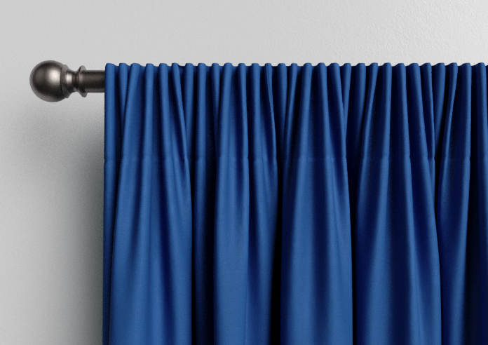 Ascot, Blue - Made to Measure Curtains - Image 9